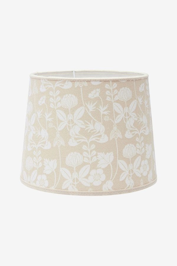 PR Home - Lampeskærm Sofia Carl Larsson 25 cm - Beige - Lampeskærme - - Homeroom