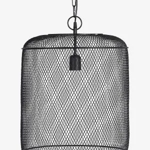 PR Home – Loftlampe Grid 40 cm – Sort – Loftpendler – – Homeroom