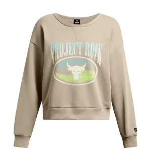 Project Rock HW Terry Longsleeve, Taupe