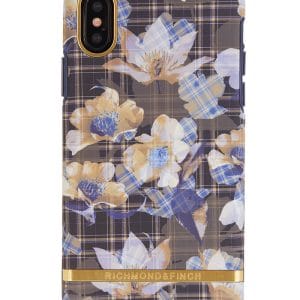 Richmond And Finch Floral Checked iPhone X/Xs Cover (U)