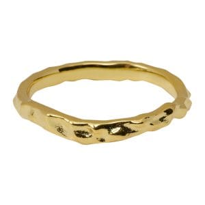 SILKE RENÉE SRBlurry ring single (GULD 7)
