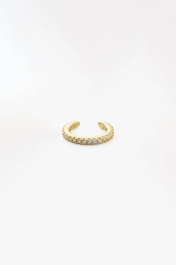 SILKE RENÉE SRFantasy earcuff - single (ANTIK GULD ONESIZE)