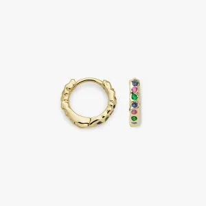 SILKE RENÉE SRFantasy hoops 12 mm – par (GULD ONESIZE)