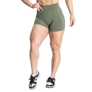 Scrunch Shorts, Washed Green