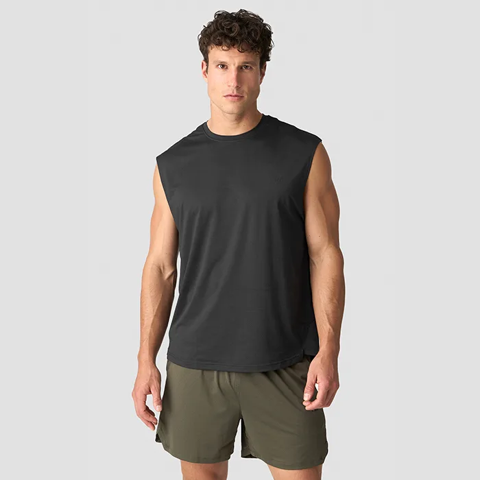 Stride Sleeveless T-shirt, Graphite