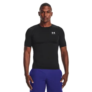 UA HG Armour Comp SS, Black