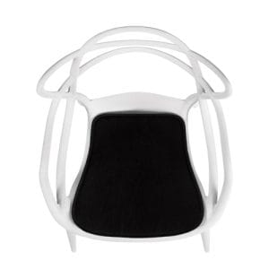 Bent Hansen Basic Hynde til Kartell Masters Stol – Sort Læder