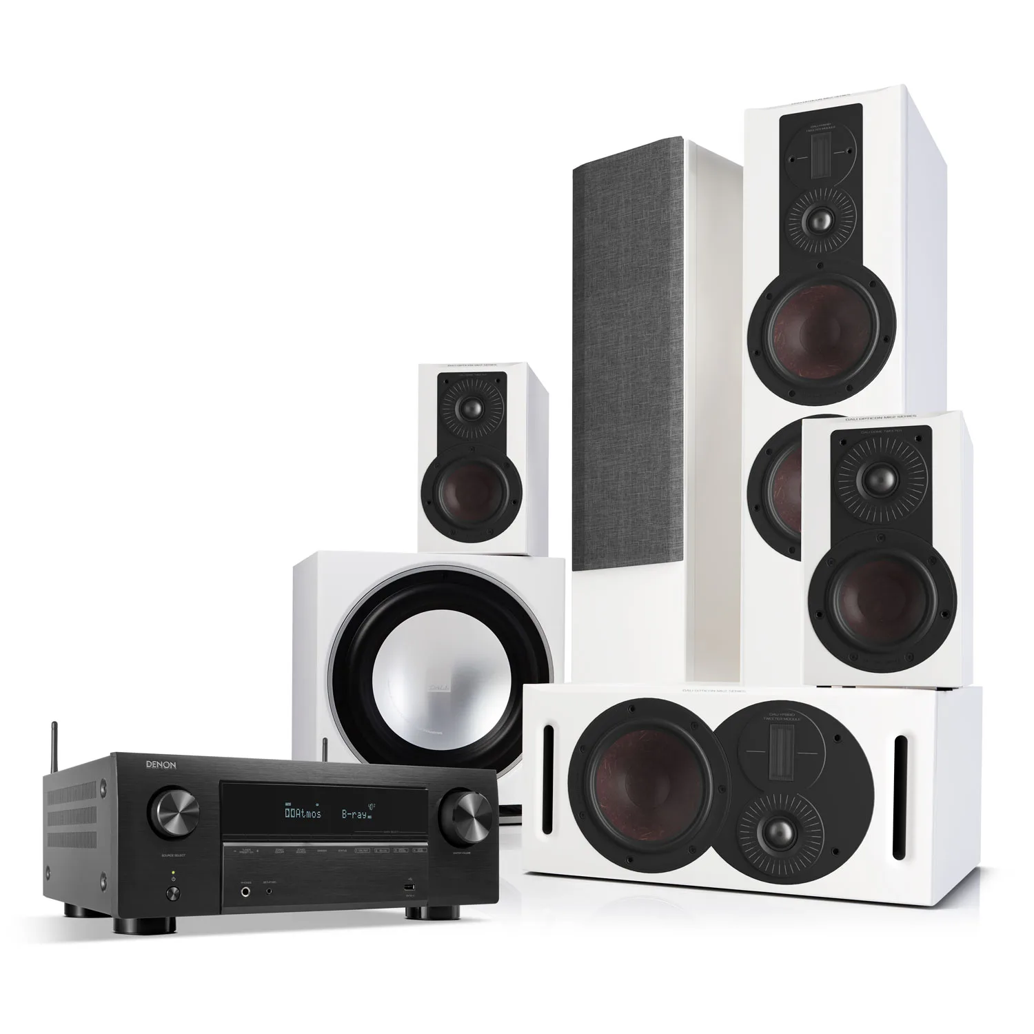 DALI OPTICON 6 Mk2 - 5.1 surround Hjemmebio-system