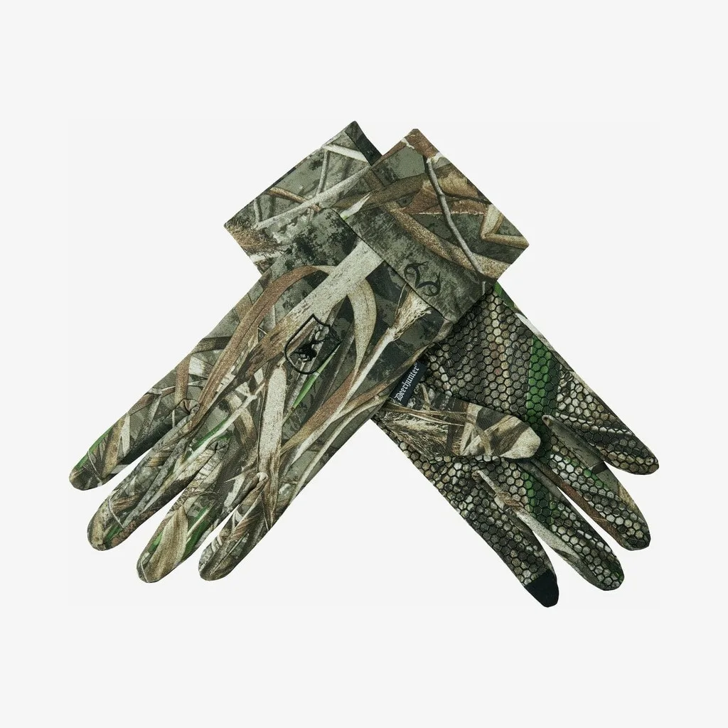 Deerhunter - Max 5 handsker med silikone dots (Realtree Max-5®) - 2XL