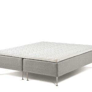 Lama First Boxmadras 180×200 incl Top – Medium / Grå