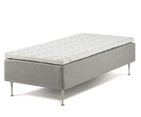 Lama First Boxmadras 90x200 incl Top - Medium / Grå