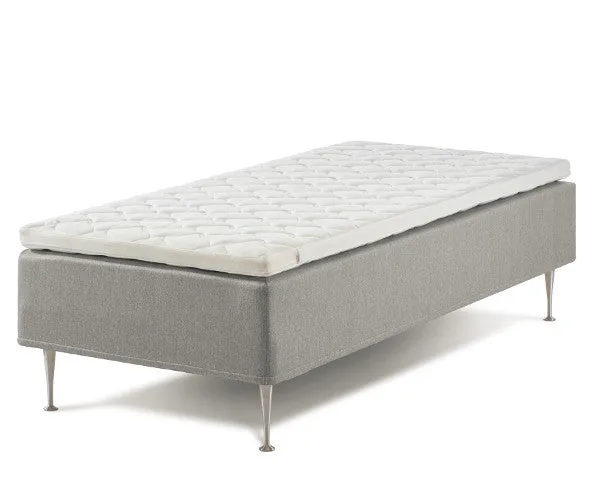 Lama First Boxmadras 90x200 incl Top - Medium / Grå