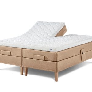 Lama Premium Elevation 180×200 – Sand / Fast/Medium / Duotop med Slids