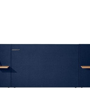 Lama Wing Gavl m sideborde – Grå / 160cm
