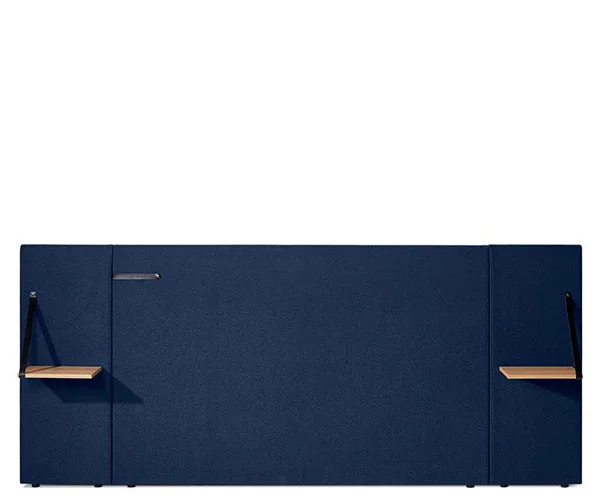 Lama Wing Gavl m sideborde - Grå / 160cm