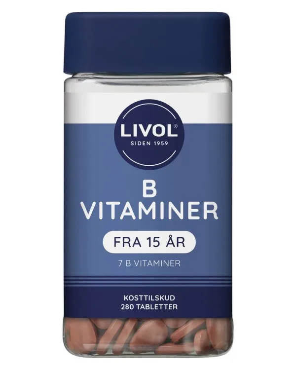 Livol B Vitaminer (Stop Beauty Waste) 280 stk.