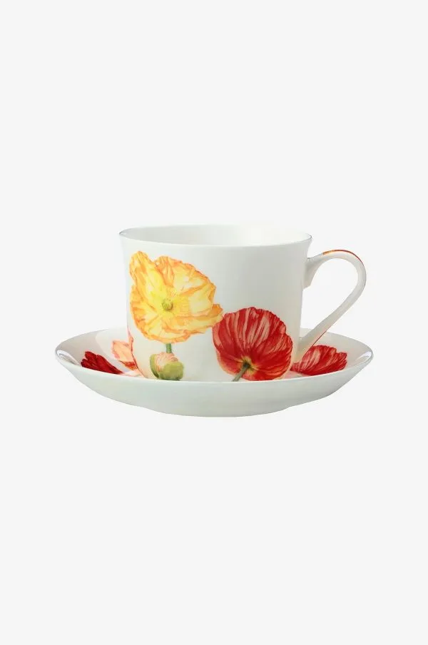 Maxwell & Williams - Kop med serveringsfad Floriade - Flerfarvet - Kopper & krus - - Homeroom