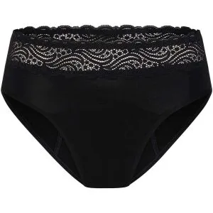 Modibodi Sensual Hi Waist Bikini Heavy-Overnight Black 26 XXXXXXL