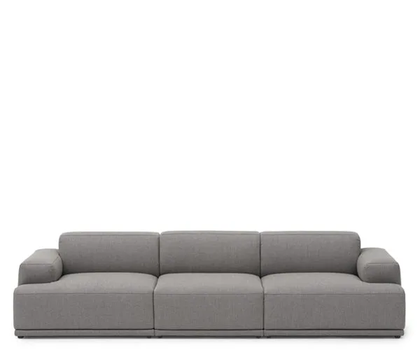 Muuto Connect Soft Sofa - 3 Pers. - Rewool 128 - DEMO.