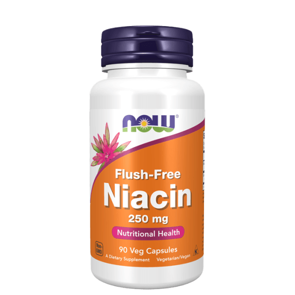 Niacin Flush-Free Vitamin B 250 mg 90 kapsler