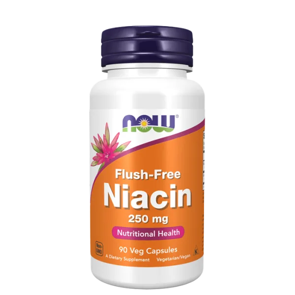 Niacin Flush-Free Vitamin B 250 mg 90 kapsler