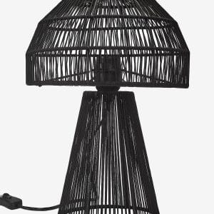 PR Home – Bordlampe Porcini 37 cm – Sort – Bordlamper – – Homeroom