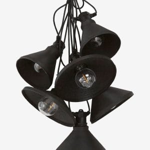 PR Home – Lyskæde Daphne 7,2 m – Sort – Lyskæder – – Homeroom