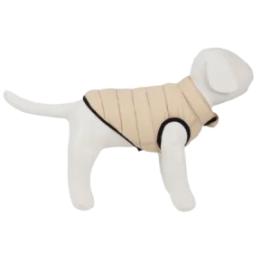 Peppy Buddies Ultra-Light Beige Puf Hundejakke – L