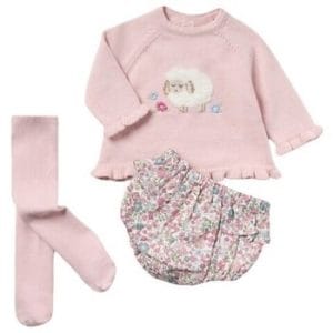 Sæt Mayoral 2243 Conjunto tres piezas Rosa