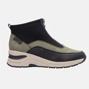 Sneakerstøvle med wedgehæl