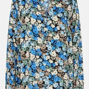 Viskosebluse med et blomstermønster Joleen 3