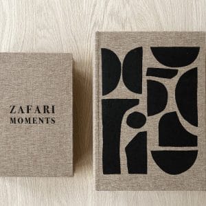 Zelected by Houze Zafari bøger m/opbevaring – sæt á 2