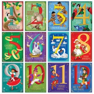 12 Days of Christmas Puzzles