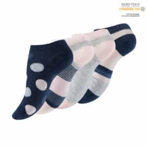 4-pak dame ankelstrømper “Girly” 35-38