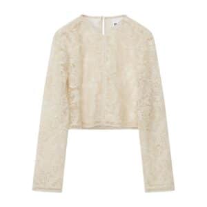 Aaliyah blondebluse – Pistachio Shell