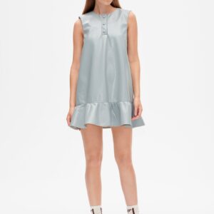 Agneta kort kjole – Griffin Grey