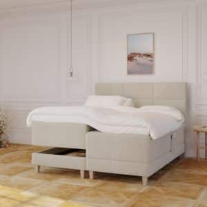 Aura Fjord | 180×200 | Bouclé cream