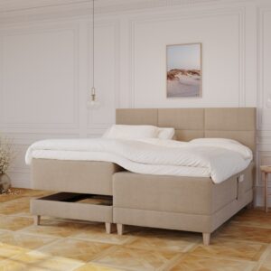 Aura Fjord | 210×210 | Bouclé latte