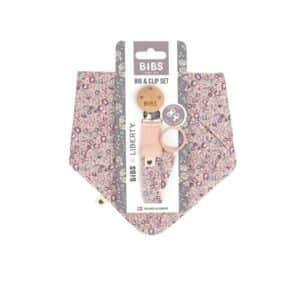 BIBS Accessories – Bandana Savlesmæk og Suttesnor – Liberty – Eloise/Blush