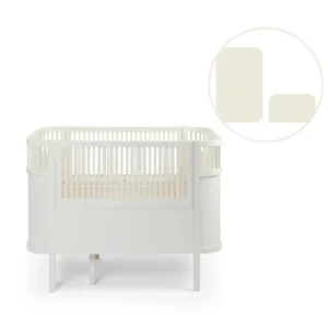Baby & Jr. seng – classic white med madras