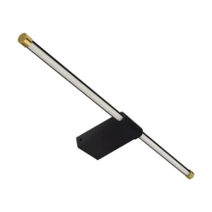 Badeværelsesbelysning – Spejllampe sort – 60 cm – 1010 lm – IP44 – 4100K