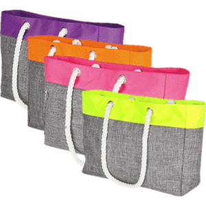 Bags2go BS18095 Tote Bag – San Diego Grey Melange Orange 44 x 33 x 16 cm