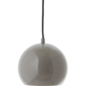 Ball pendant lampe – Glossy Warm Grey – Ø:18