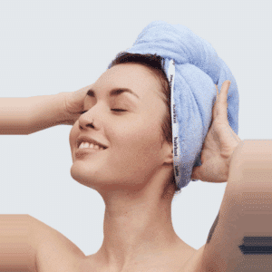 Bamboo Hair Towel Wrap, Blurple – 2 stk