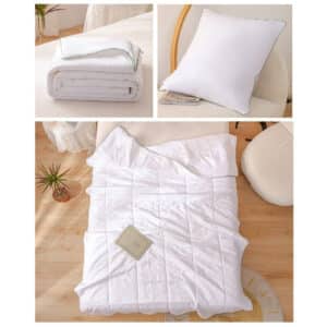 Bambus dyne/pudesæt (blød og kølig) – 140×200 cm