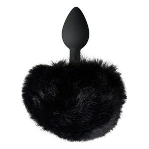 Baseks Furry Bunny Tail Butt Plug Sort