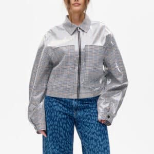 Bathilde jakke – Grey Wallstreet Check