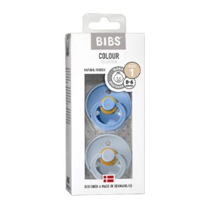 Bibs Colour – 2-pak, Str. 1 (0-6 Mdr.), Rund – Latex,