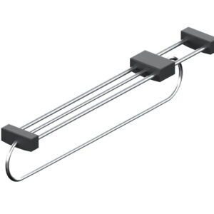 Bøjlestang til skabe – farve Skab: Hvid, Front: Hvid