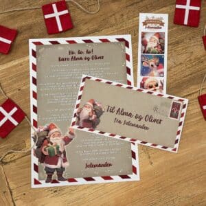 Brev fra Julemanden |Â Trykt og personliggjort